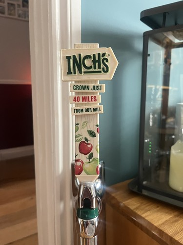Inch cider larger beer pump - cider, larger/beer