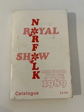 Royal Norfolk Show Catalogue