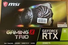 MSI GeForce RTX 2080 Ti Gaming X Trio 11GB GDDR6 GPU Used