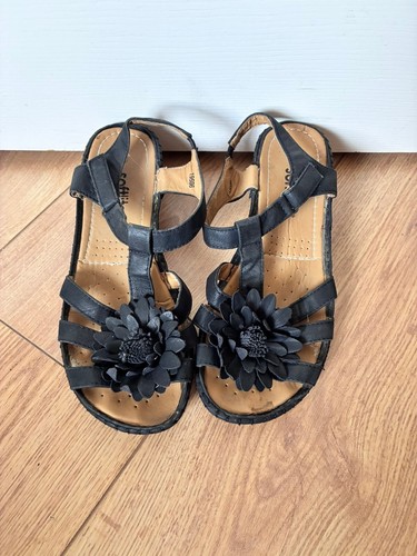 Softlites wedge floral strap