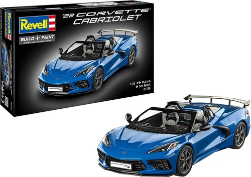 Revell corvette cabriolet - revell,