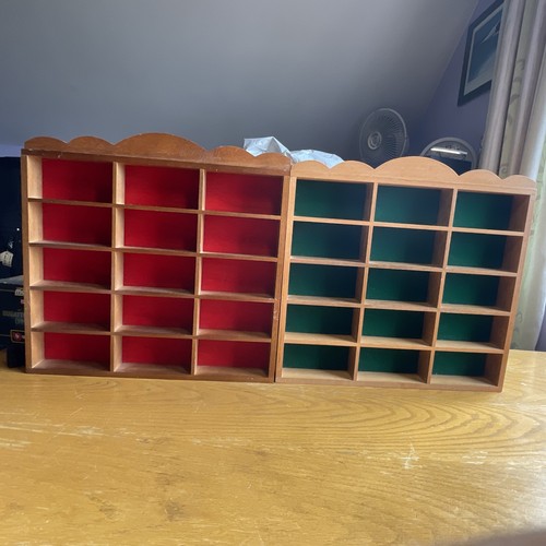 These vintage wooden wall - these, 2