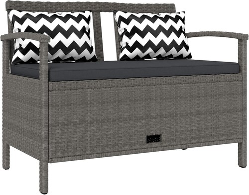 Garden bench storage seat - garden,