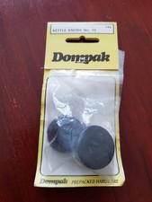 2 x Saucepan Pot Kettle Replacement Black Plastic Knob And Bolt 30mm Lid Knob