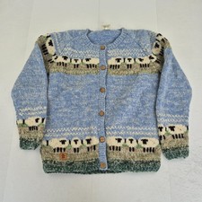 PACHAMAMA Cardigan Small Blue