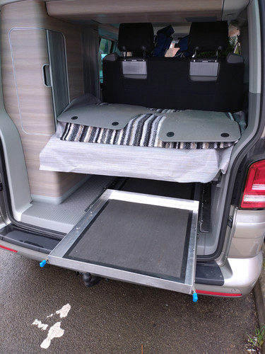 Campervan rear sliding - rear,