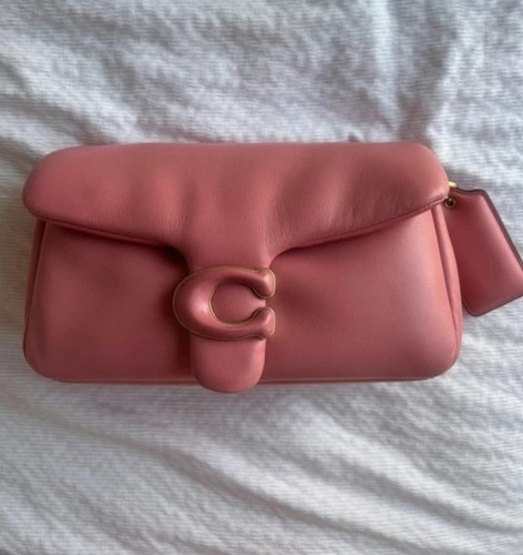 Coach pink leather shoulder - coach,