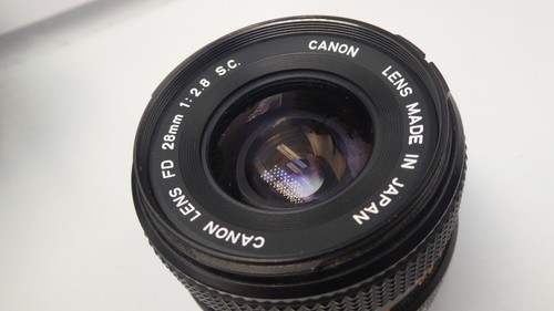 Canon 28mm fd mount - canon,