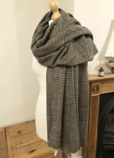 Zara Brown Check Large Scarf