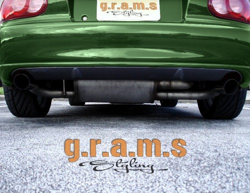 Rear bumper lip for - for, mazda