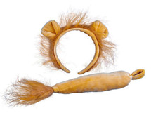 Adult / Child Lion Ears On