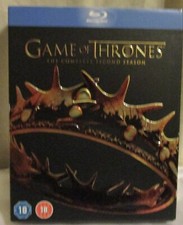 Game Of Thrones - Second Season ( 2 ) - Complete ( 6 Disc Blu-ray , 2013 )