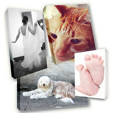 Personalised Canvas Print FREE DELIVERY Photo Picture Image Printed & Box Framed