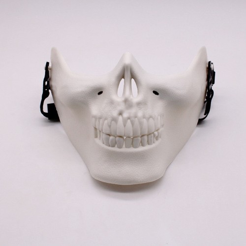 Skeleton half face mask - skeleton,