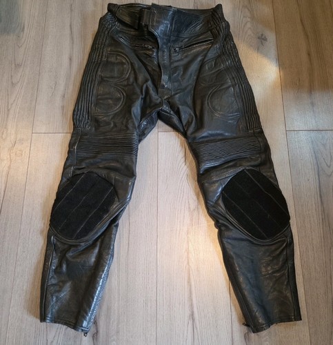 Jts black leather biker - black,