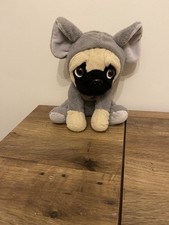 9 Inch Paws Pug Dog Soft Plush Toy
