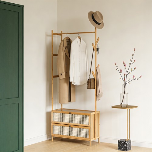 Freestanding bedroom clothes - freestanding,