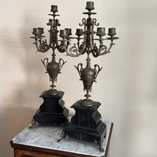 Pair Of Antique French Marble
