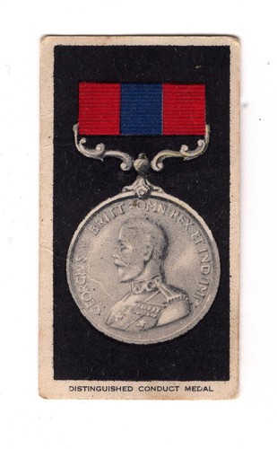 Medal card british orders - medal,
