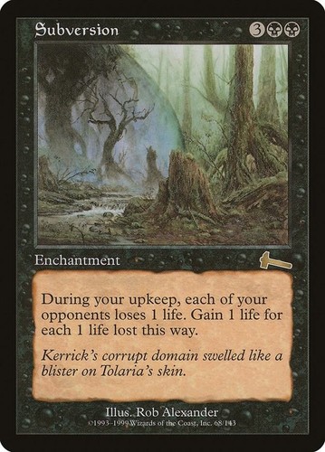 Subversion urza s - x, (1)