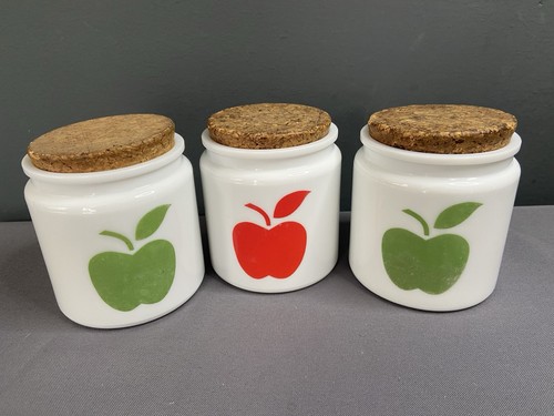 Retro milk glass storage - retro,