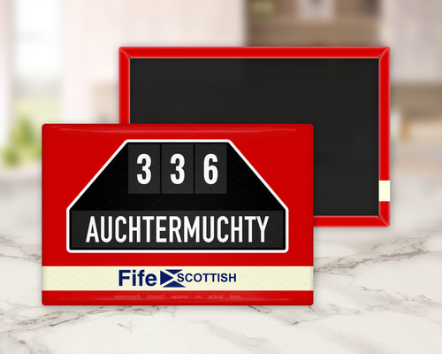 Fife scottish bus route - fife,