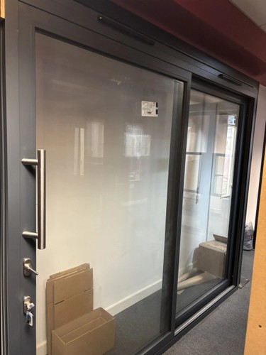 Anthracite grey sliding - anthracite, doors