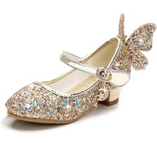 Girls Low Heel Dress Shoes