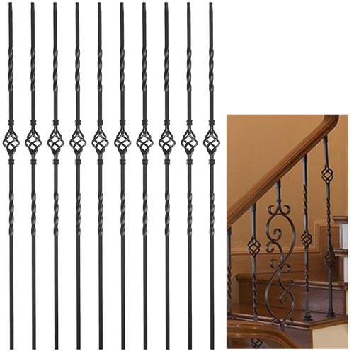 Matte black wrought iron - matte,