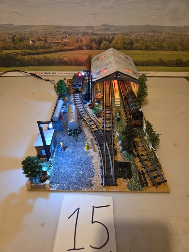 Good yard locomotive shed - ,