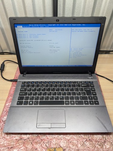 Clevo ergo w540su 4000m - ergo, i3-4000m