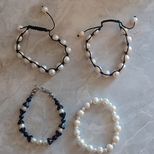 Vintage freshwater pearl - pearl, 4