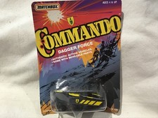 MATCHBOX COMMANDO DAGGER FORCE BOAT / LAUNCH - ON CARD