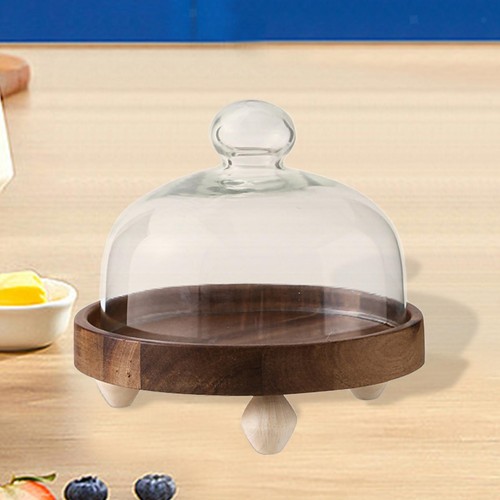 Cake stand with dome - cake,