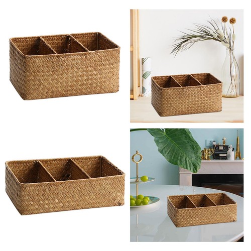 Wicker storage basket - storage,