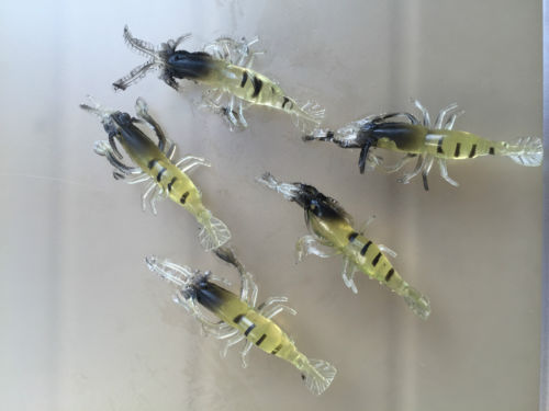 Multi shrimp prawn lure - lure, bass