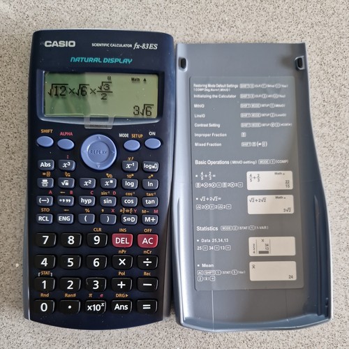 Casio 83es scientific - casio,