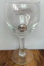 Leffe beer glass 33cl - 33cl, gold