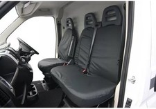TOWN & COUNTRY Van Seat Cover - Double - Black - Peugeot Boxer, Citroen Relay & 