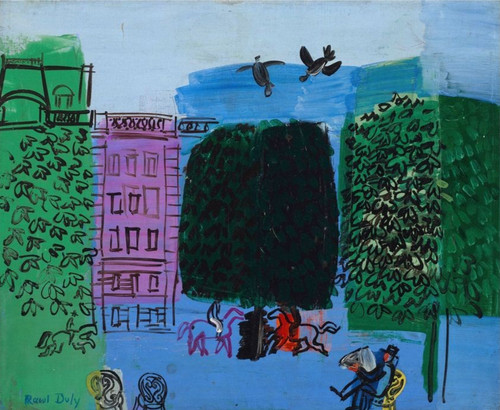 Raoul dufy the avenue - raoul,