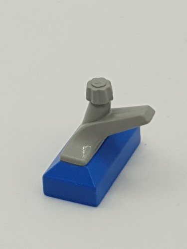 Lego 69c01 faucet blue - 69c01, gray