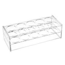 10-Well Acrylic Test Tube Rack