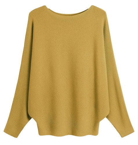 Womens boat neck knitted - neck,