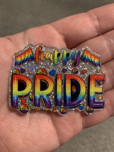 Happy pride colourful fridge - happy,