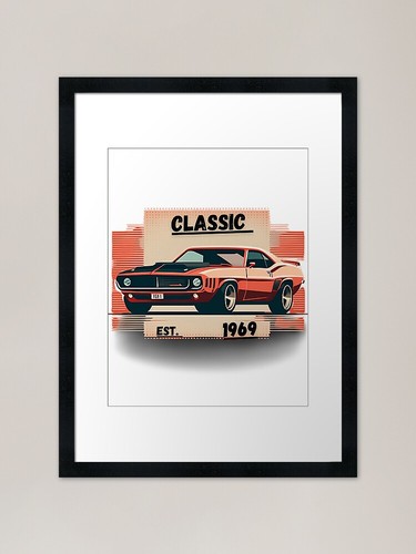 Classic muscle car vintage - classic, old