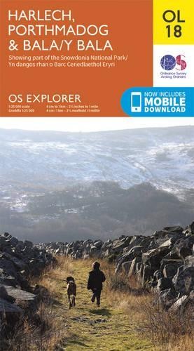 Explorer ol18 harlech - os,