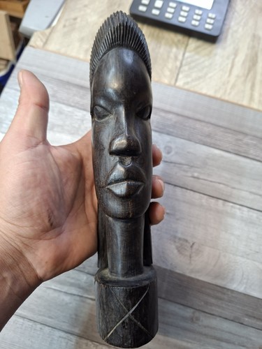 Vintage african tribal bust - tribal,