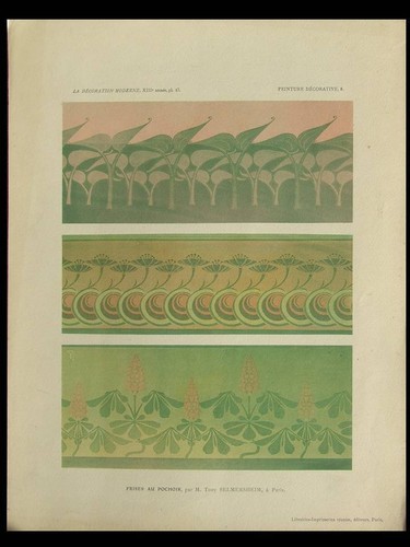 Art nouveau ornamentation - art,