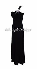 LADYS WOMENS FULL LENGTH CHI CHI DRESS PROM EVENING PARTY RRP £69 UK 10 12 NEW