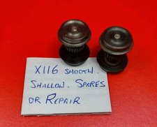 *** Spares or Repair *** Triang Hornby X116 Smooth Shallow Wheels & Axles